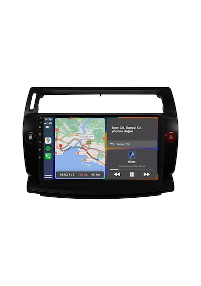 Citroen C4 Android Multimedya Sistemi 2005-2011 Crv-4072xd 9"