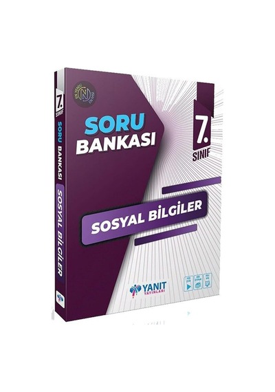 Yanit Yayinlari Yanit 7. Sinif Sosyal Bilgiler Soru Bankasi Yeni Bej - Beyaz
