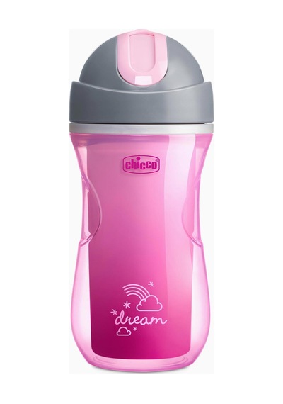 Chicco Isı Yalıtımlı Sport Bardak Pipetli 14 Ay+ - Pembe