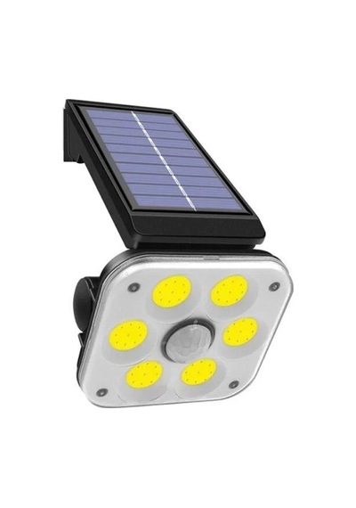 Hubrendy Sh Powermaster Lf-1750a 54 Cob Ledli 3 Modlu Sensörlü Solar Duvar Lambası
