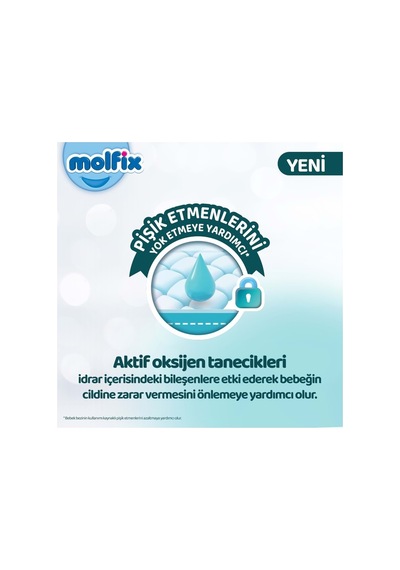 Premium Bebek Bezi Beden:6 15+kg Extra Large 34 Adet Fırsat Pk 6 Beden