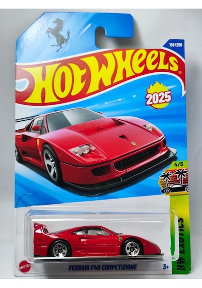 Hot Wheels Case K 2025 Ferrari F40 Competizione Uzun Kart