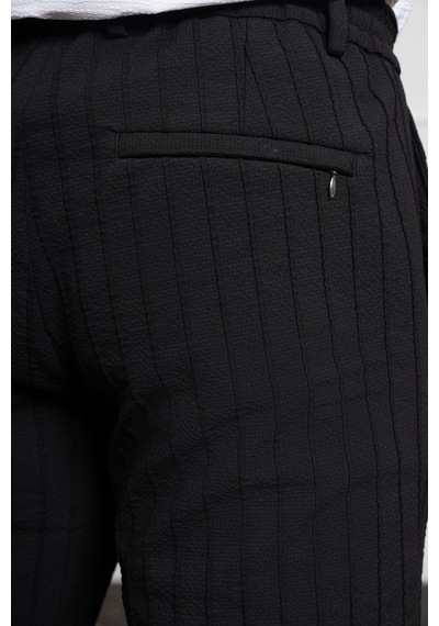 Morven Erkek Siyah Poliviskon Jogger Dynamic Fit Rahat Kesim Pantolon 25ms003014001 Siyah