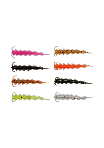 Kendo Silicon Worm 5cm 10 Adet