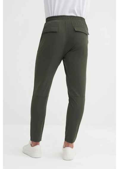 Cazador Jogger Nort Pantolon Beli Bağcıklı Cepli Düz Paça haki