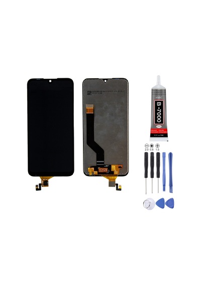 Xiaomi Mi Play Uyumlu Lcd Ekran Çıtasız Siyah + Montaj Kiti