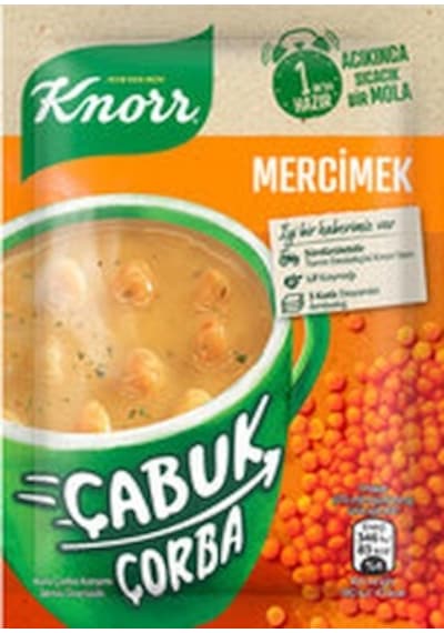 Knorr Çabuk Çorba Mercimek 22 G
