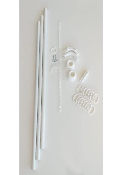 Prado Çift Kanatlı 2x120x200 Askı Ve Banyo Perdesi Çok Renkli