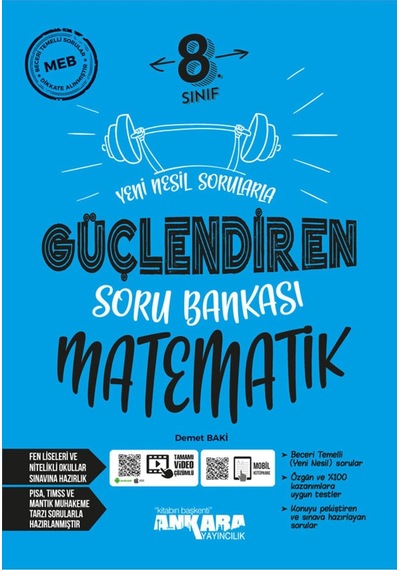 Ankara 8.sınıf Güçlendiren Matematik Soru Bankası