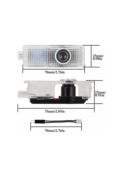 Autogp Bmw F32 F33 F36 Kapı Altı Işık Lazer Led Logo M Amblemli Hoşgeldin Aydınlatması Agp-kl-1049m