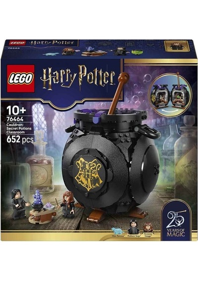 76464 Lego Harry Potter Kazan: Gizli İksir Sınıfı 652 Parça +10 Yaş