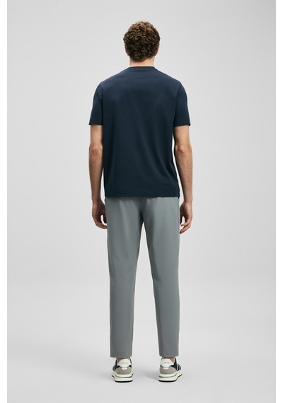 Lufian Larry Modern Grafik T- Shirt Lacivert Lacivert 111020306100200