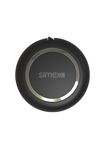 Simex Universal Micro / Type C / Lightning Data Kablosu SPK-07 Spool 3in1 Makarali Siyah