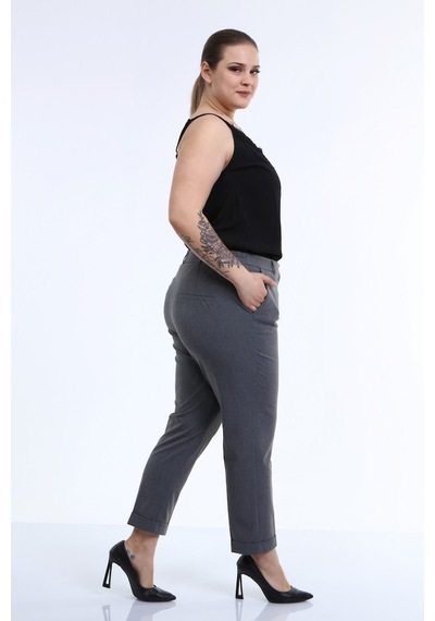 Cep Detaylı Slim Fit Klasik Pantolon (501591782)