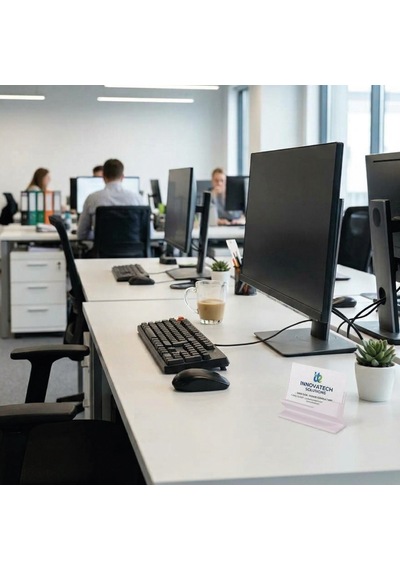 3d Baskı Kartvizit Standı Masaüstü Ofis Organizer Kartlık Kart Tutucu Aparat Açılı Beyaz