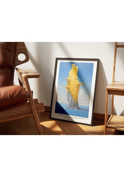 Isalone Serisi No:28 Art Print