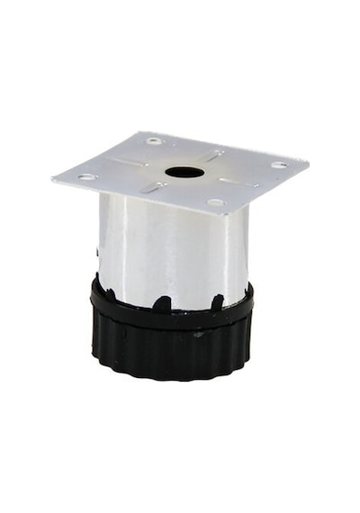 İbico 90-12135-e-01 Ayarlanabilir Metal Tablalı Koltuk Baza Ayağı 6cm X 42mm- 10'li Paket