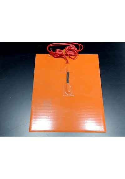 Sern Esnek Silikon Açık Büfe 25x20cm Yapışkanlı Termikli Isıtıcı Rezistans 650w R1035