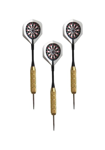 Delta 22 Gr. Dart Oku (3’lü Set) - Çelik Uç + Pirinç Gövde + Renk
