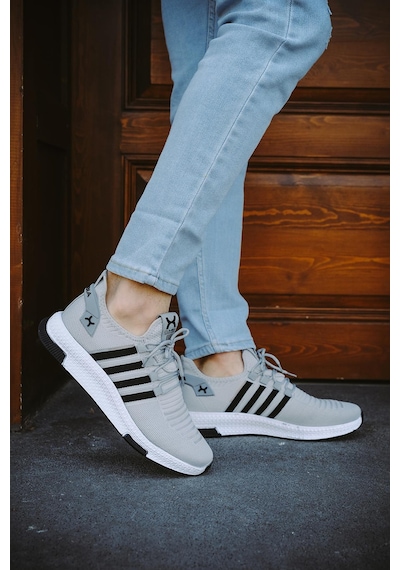 Cbm 4025 Şeritli Hafif Günlük Yürüyüş Koşu Fileli Erkek Sneaker 001