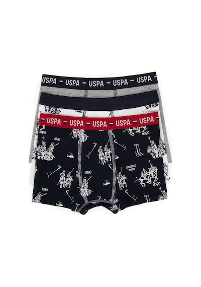 U.S. Polo Assn. Erkek Çocuk 3'lü Boxer Takım 50319391-VR033