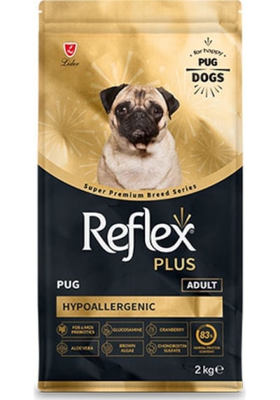 Reflex Plus Hypoallergenic Pug Yetişkin Köpek Maması 2 KG