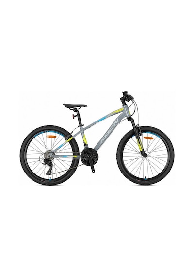 Kron Xc75 24 Jant 13k 21 V Fren Dağ Bisikleti N.gri Neon Sarı