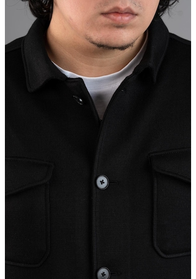 Sir Cepli Regular Fit Kışlık Astarsız Erkek Triko Ceket(524360414)