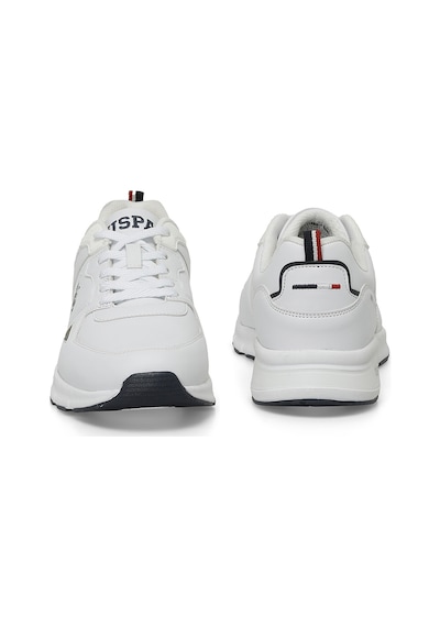 U.S. Polo Assn. 4M VANCE SUMMER 4FX Erkek  Beyaz Sneaker