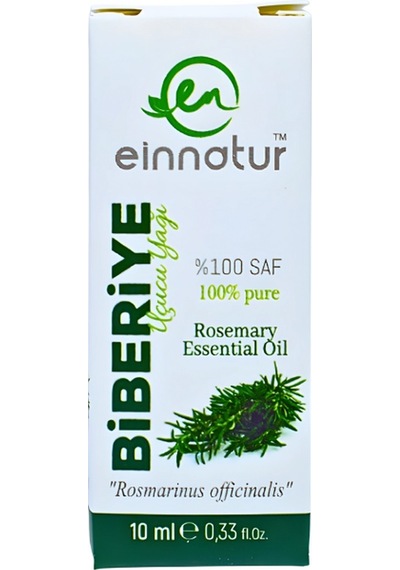 Einnatur Biberiye Uçucu Yağı %100 Saf Rosmarinus Officinalis 1 8-Sineol 10 ML