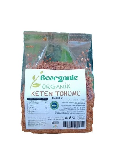 Baby Mom Organik Keten Tohumu 250 G
