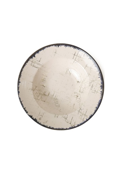 Keramika Delta Makarna Tabağı 26 Cm 19234 Krem