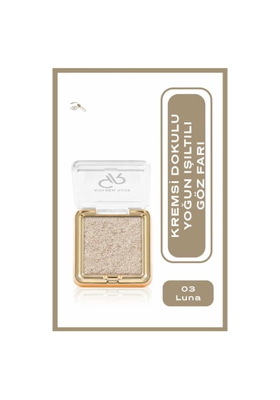 Glitter Glow Eyeshadow No:03 Luna - Simli Işıltılı Göz Farı 00