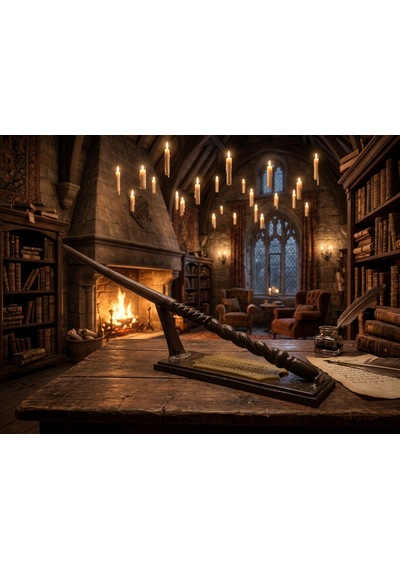 Harry Potter Ginny Weasley Asası Ve Standı