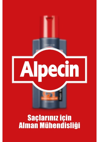 Alpecin C1 Kafeinli Dökülme Karşıtı 2'li Şampuan Seti 2 X 250 Ml