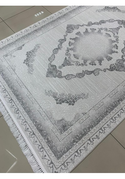Padişah Halı Safir 90822 095 Serisi Akrilik Salon Oturma Yatak Odası Halısı Gri