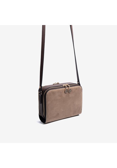 Silver & Polo Silver Polo Sp888-m12 Sılver Polo Kadın Çapraz Çanta Vizon - Kahve