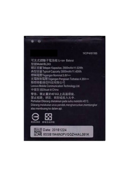 Lenovo Uyumlu A7000 Bl243 Batarya