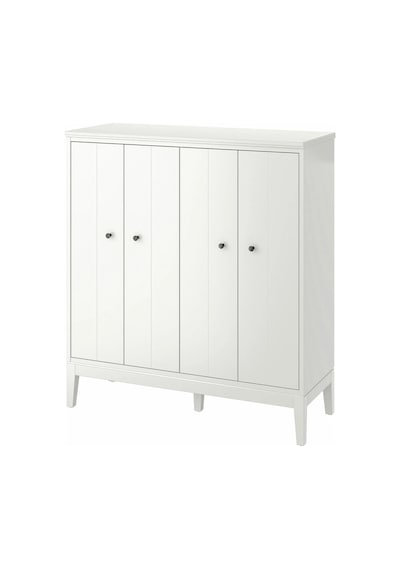 Ikea Beyaz Ferah Kapaklı Gardırop 121x135 Cm