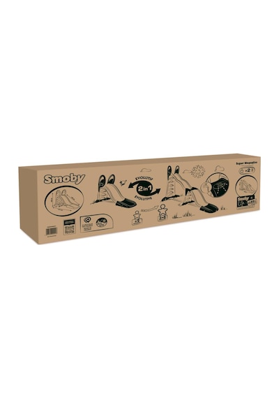 Smoby Life 2'si 1 Arada Mega Kaydırak 820201 Yeşil
