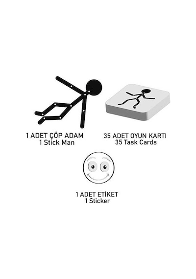 Stick Man Çöp Adam Akil Oyunu 3 Yaş+