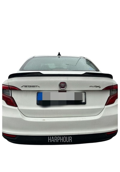 Fiat Egea Sedan Uyumlu İthal Bagaj Üstü Yarasa Spoiler Parlk Syh