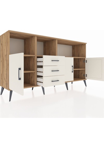 Hyperion Konsol 5 Raflı 3 Çekmeceli 3 Kapaklı 176x44x99 Çam-aytaşı Atlas Çam/aytası - Atlas Çam Hyperion Konsol 5 Raflı 3 Çekmeceli 3 Kapaklı 176x44x99 Çam-aytaşı Atlas Çam/aytası - Atlas Çam