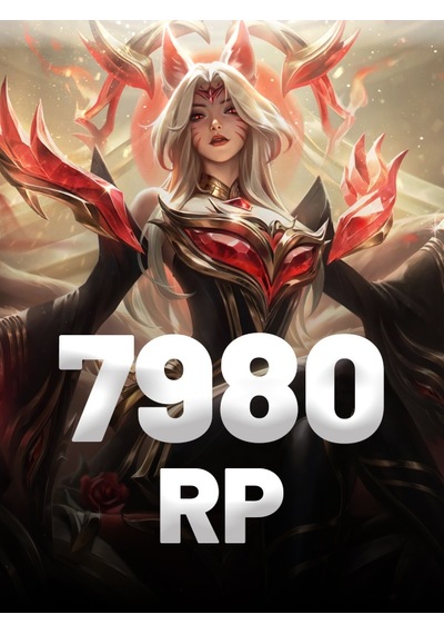 League Of Legends 7980 Rp