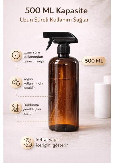 Amber 12 Adet Sprey Şişe 500 Ml