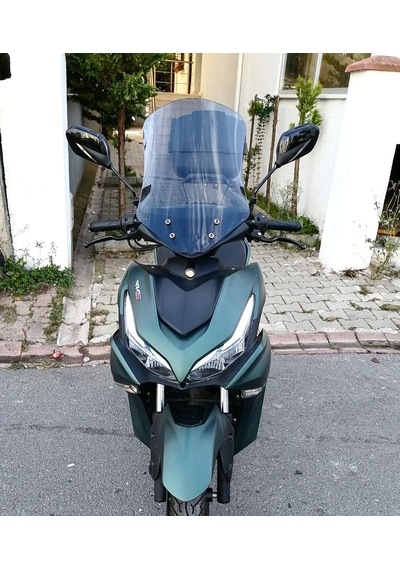 Motocam Küba Arome 125 Ön Cam 2023-2026 Model 54cm Füme Renkli