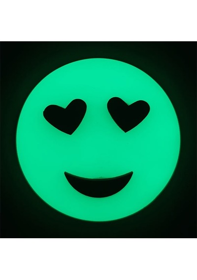 Emoji , Fosforlu Emojiler ( Karanlıkta Parlar ) Duvar Süsü 6,5 Cm (396171666)