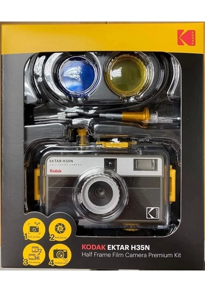 Kodak Ektar H35n Yarı Çerçeveli Fotoğraf Makinesi - Premium Kit