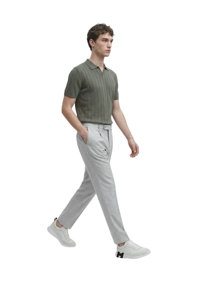 Anthony Jackson Premium Erkek Triko Polo Yaka T-shirt Ravello Haki