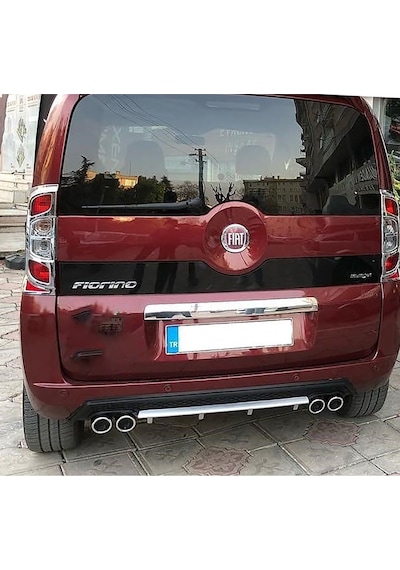 Fiat Fiorino Gri Difüzör Çiftli Kare Egzoz Görünümlü D Tip Difizör